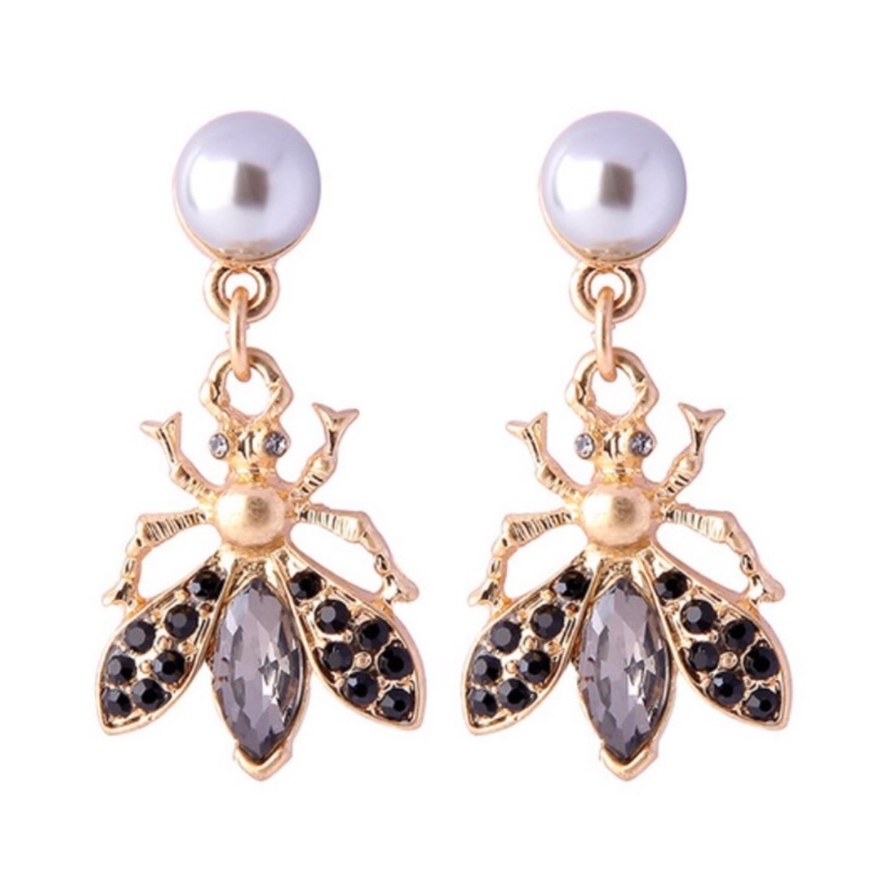 Honey Bee Earrings